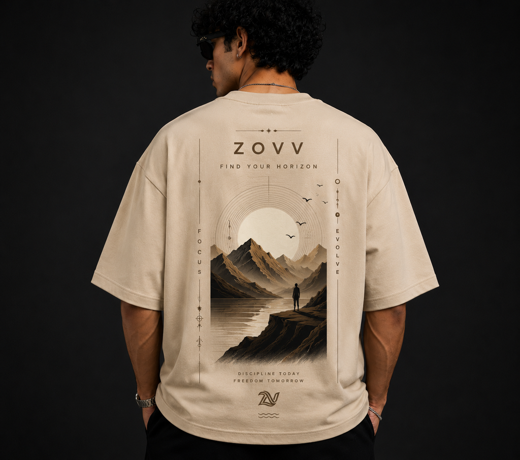 Beige Oversized T-Shirt