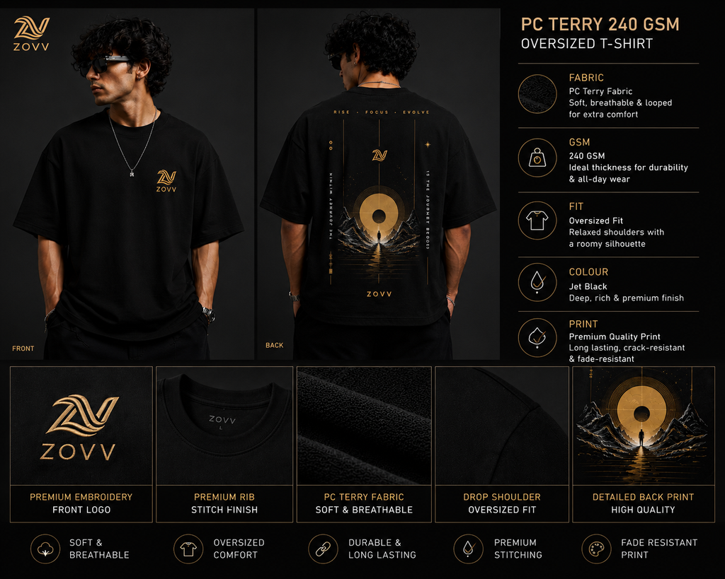 Black Oversized Tshirt